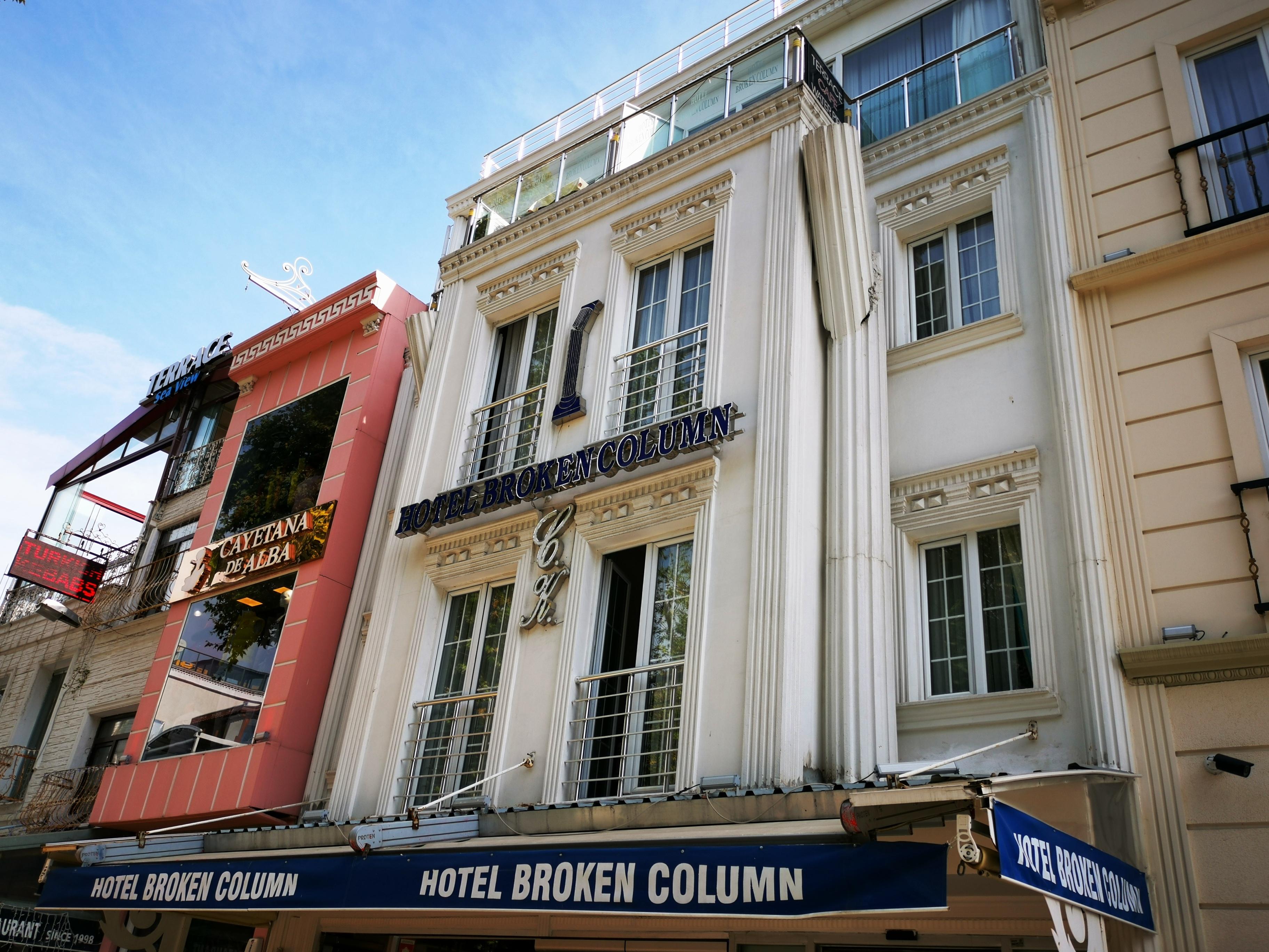 Hotel Broken Column Istambul Extérieur photo
